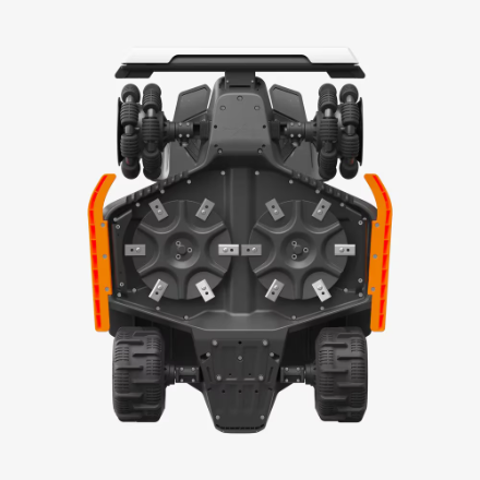 Mammotion LUBA 3 AWD 1500 Robot Lawn Mower, 0.37Acres,360° LiDAR+Dual-Cam AI Vision, 80% Slopes,1.0-2.7in Cut