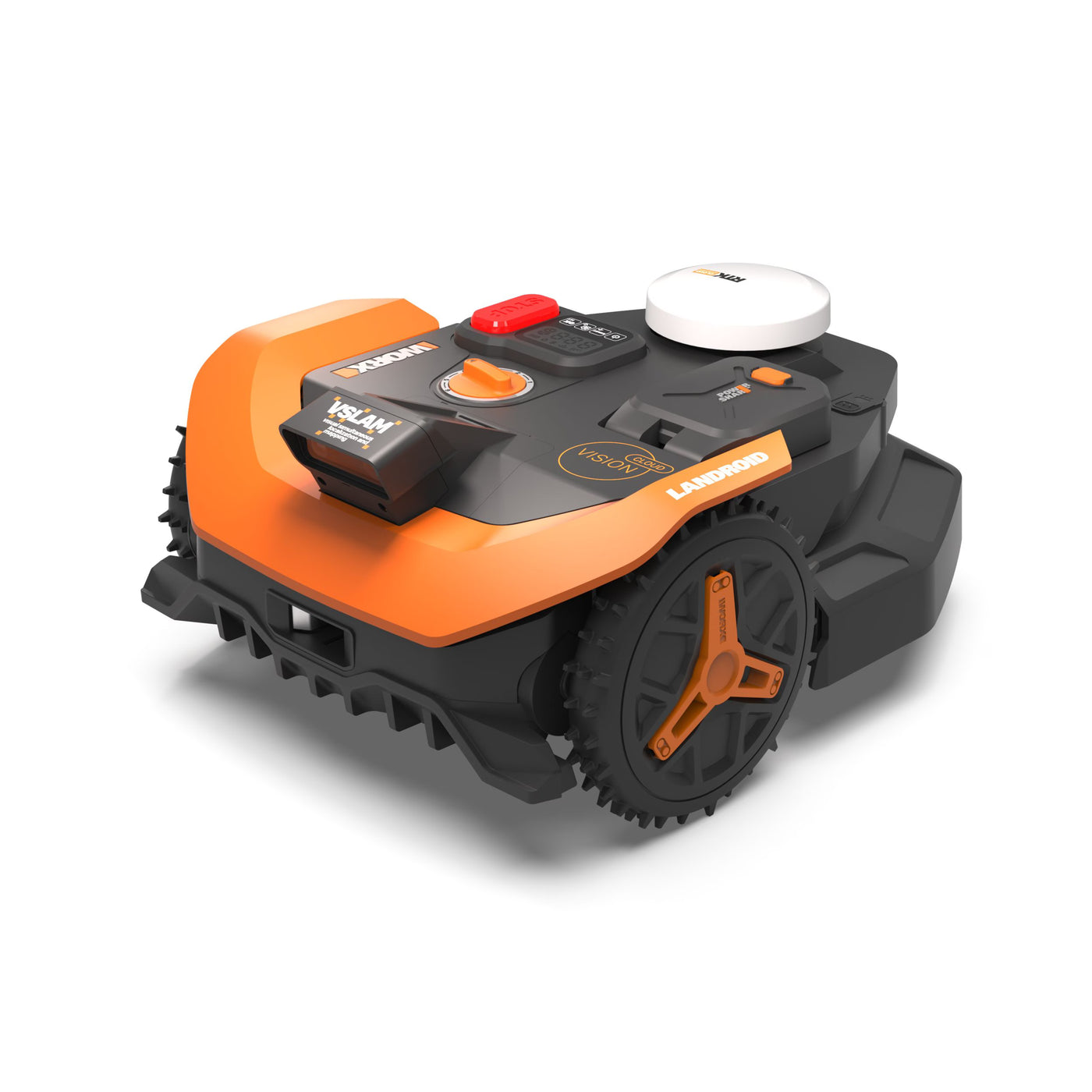 Worx WR310 Landroid Vision Cloud robotic lawnmower, 1/4 acre