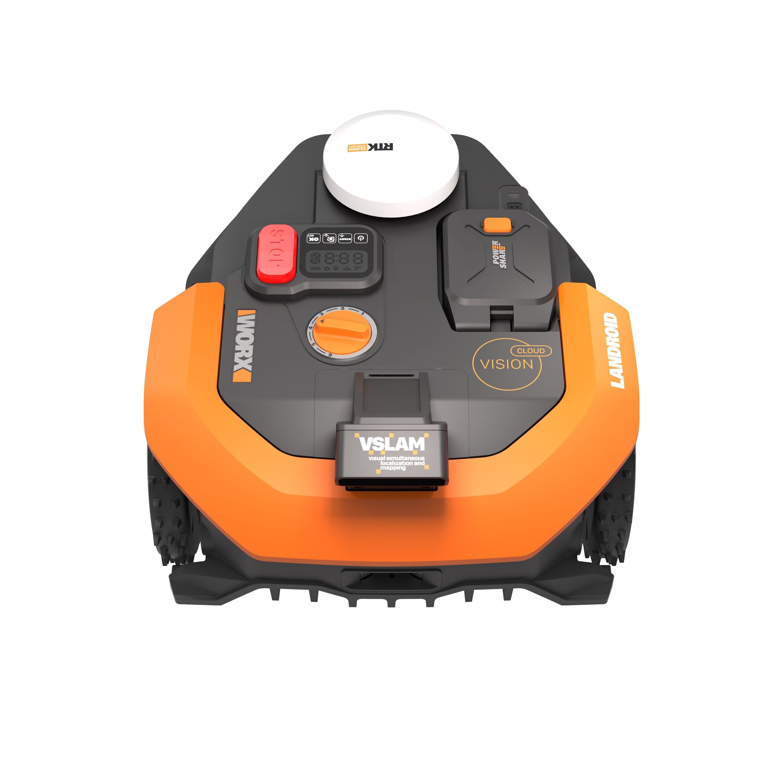 Worx WR310 Landroid Vision Cloud robotic lawnmower, 1/4 acre