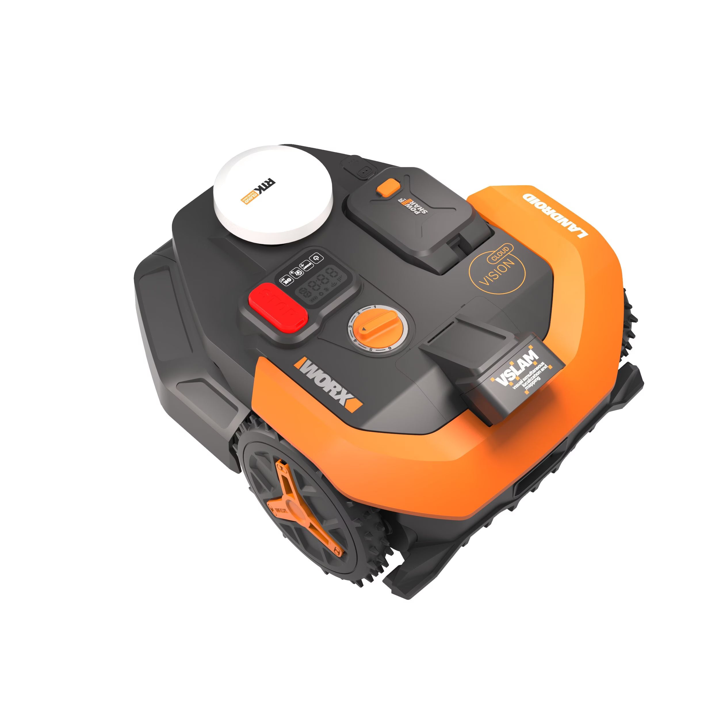 Worx WR310 Landroid Vision Cloud robotic lawnmower, 1/4 acre